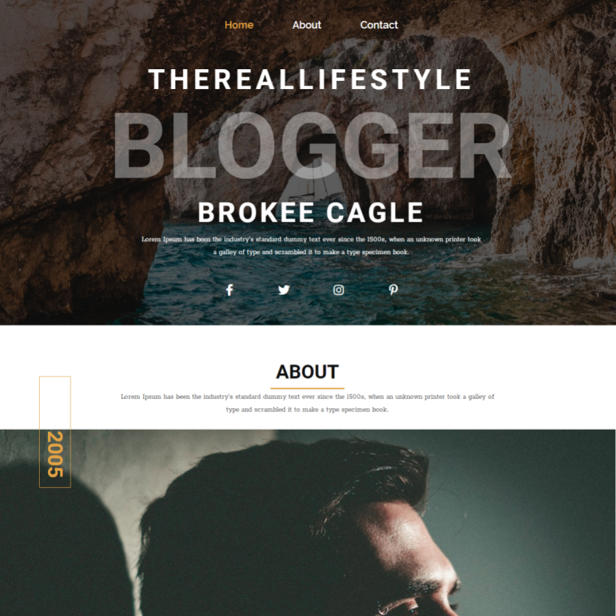 FREE Website Builder Theme Cagleblog