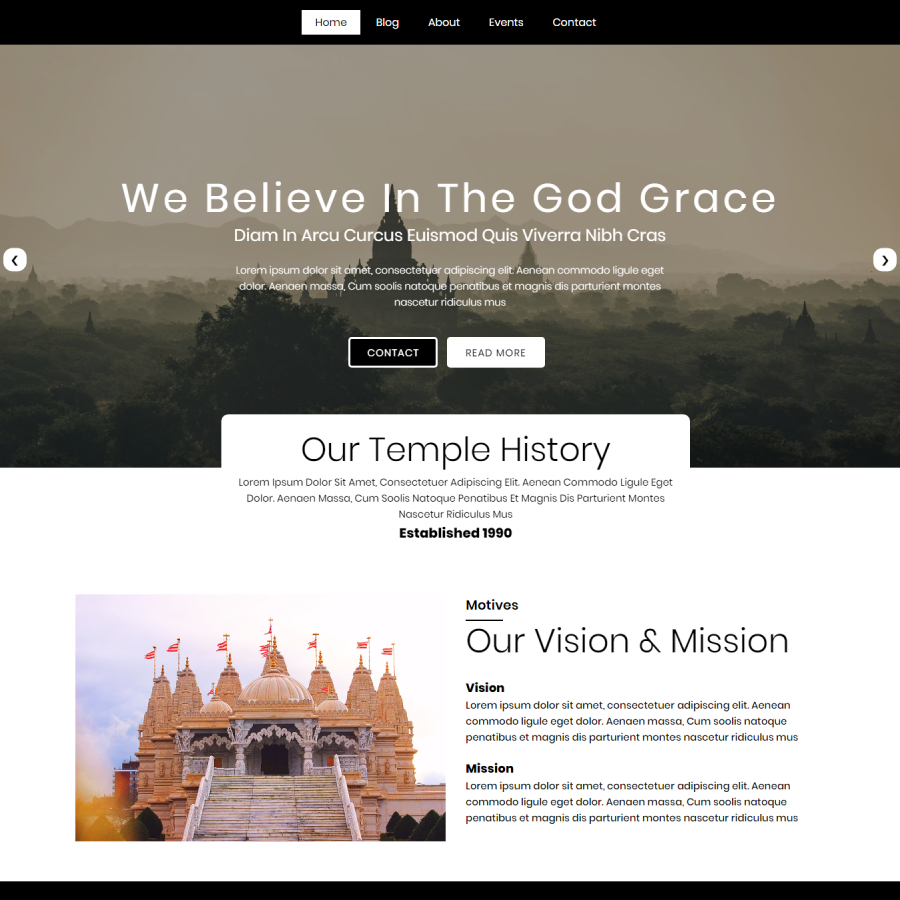 FREE Website Builder Theme Dharma