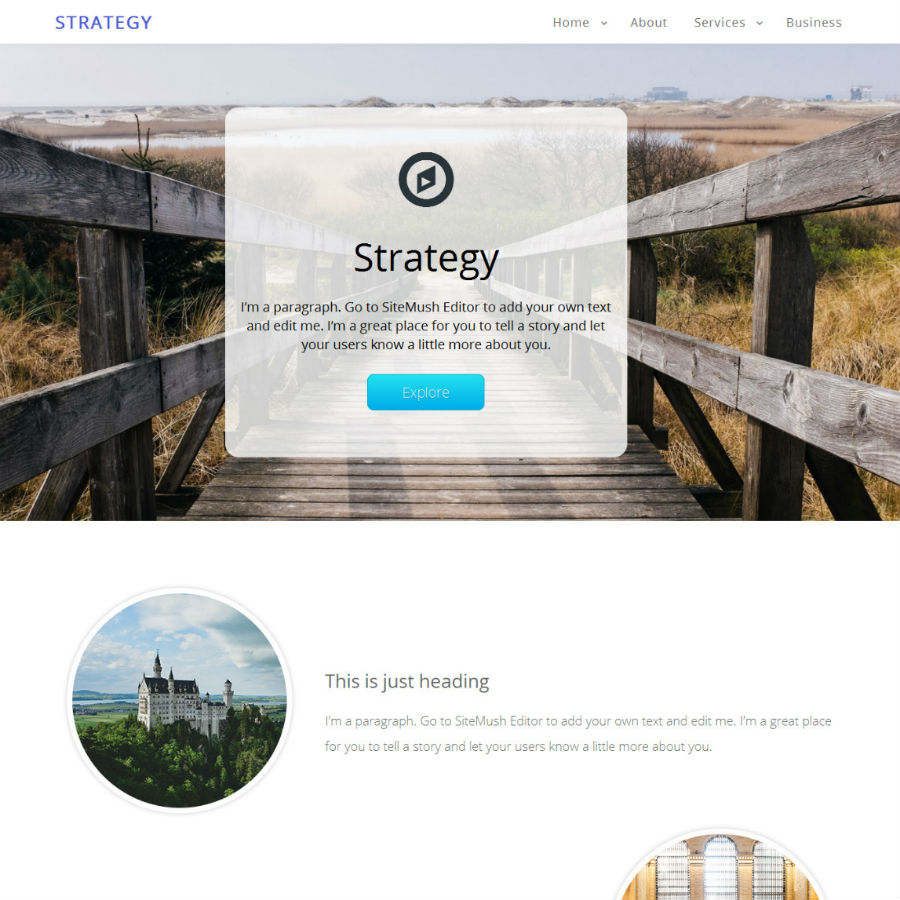 FREE Website Builder Theme Strategy